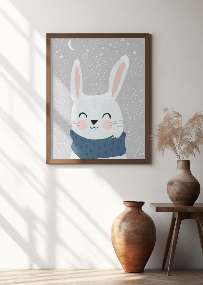 Snow Bunny Poster