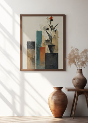 Geometric Stillife Poster