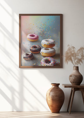 Yummy Donuts Poster