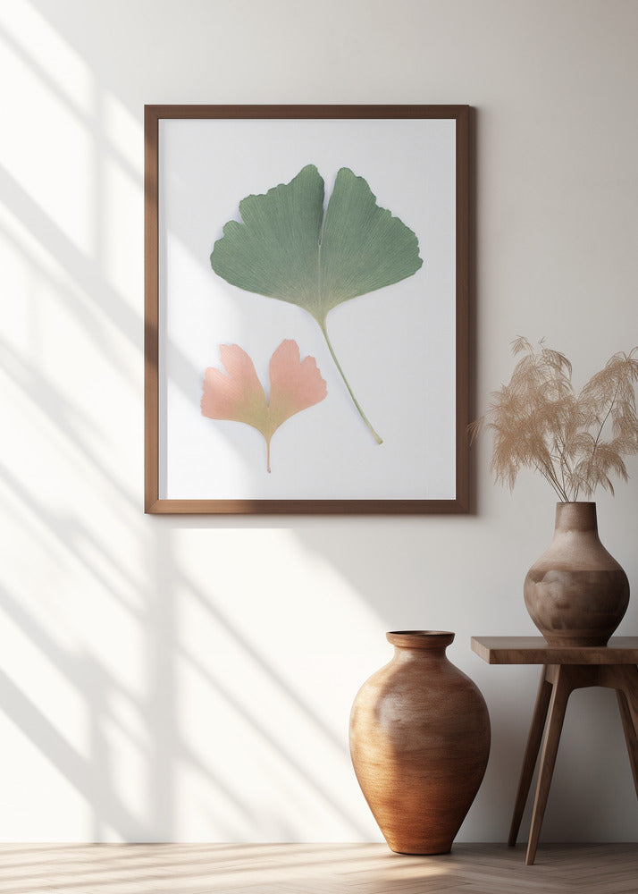 Pastel Ginkgo Poster