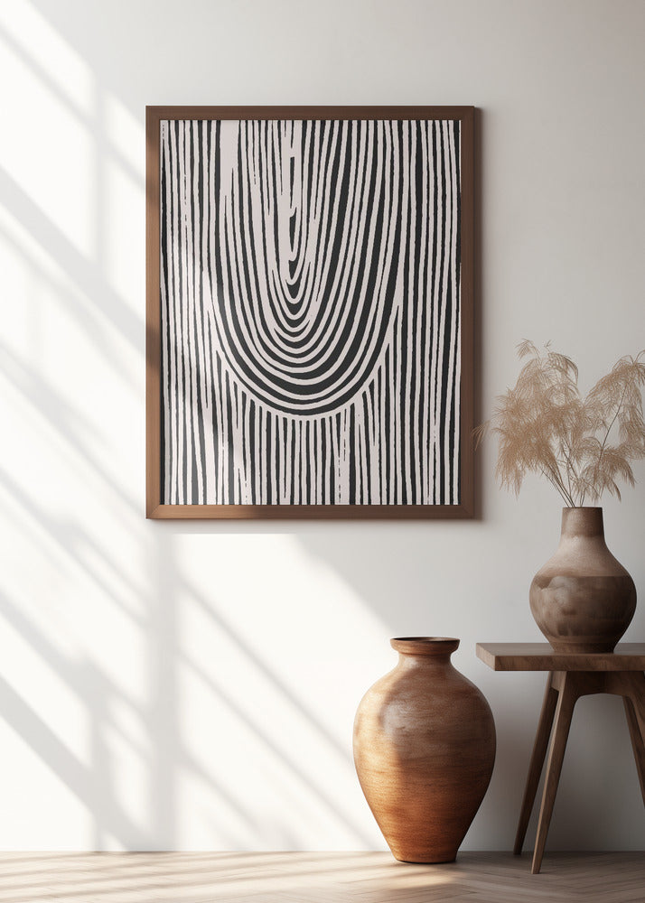 Hanging Stripes Poster