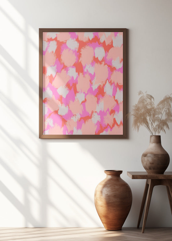 Liquid Pastel Strokes Poster