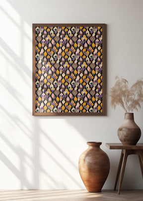 Oriental Pattern Poster