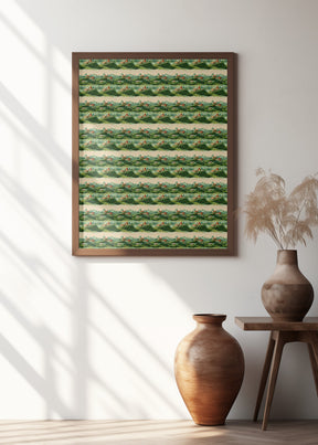 Cute Village Pattern Poster