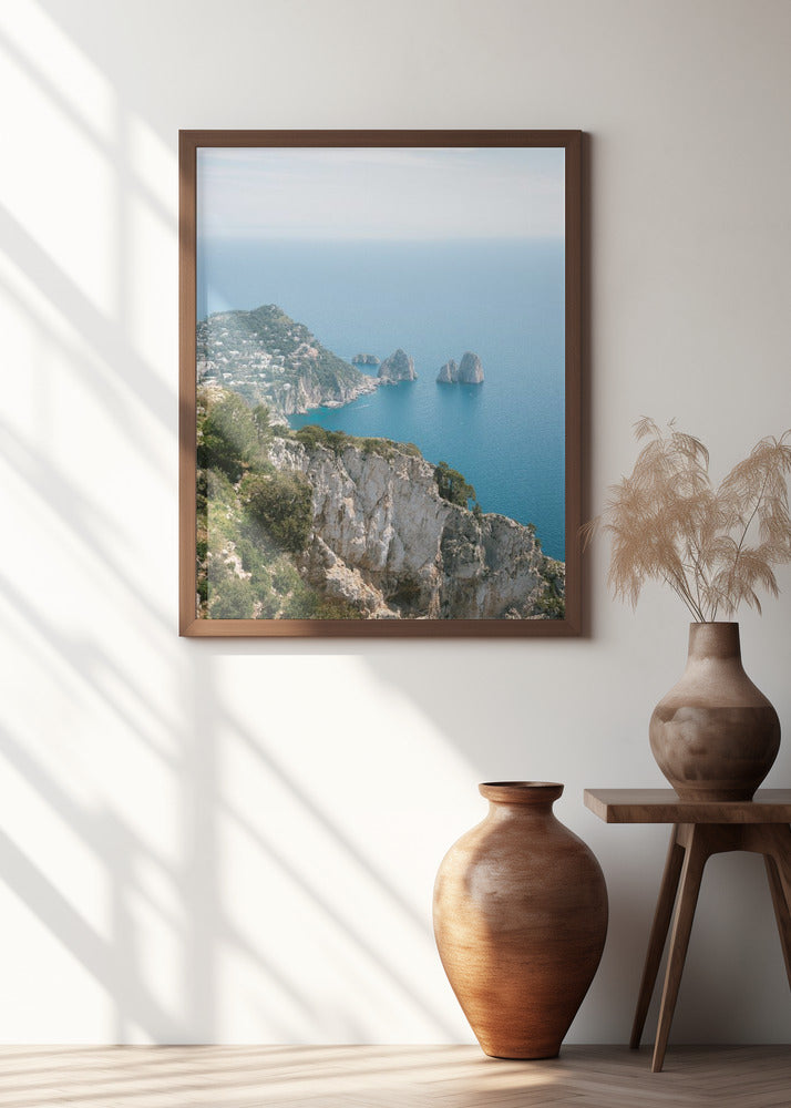 Coast of Capri Italy Poster