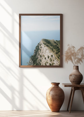 Mount Solaro Capri Poster