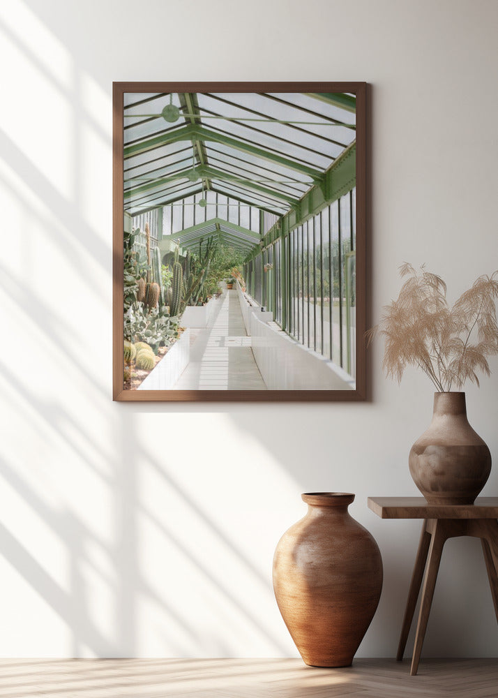 Botanical garden of Paris Poster