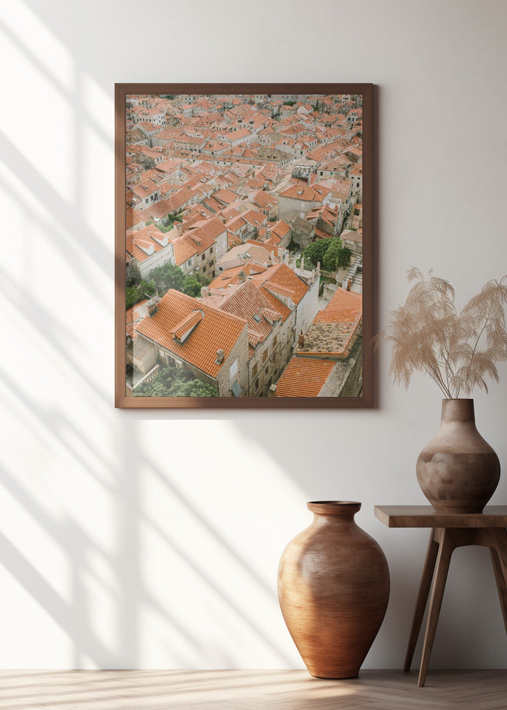 Roofs of Dubrovnik Poster