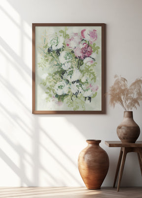 Haneul painterly bouquet Poster