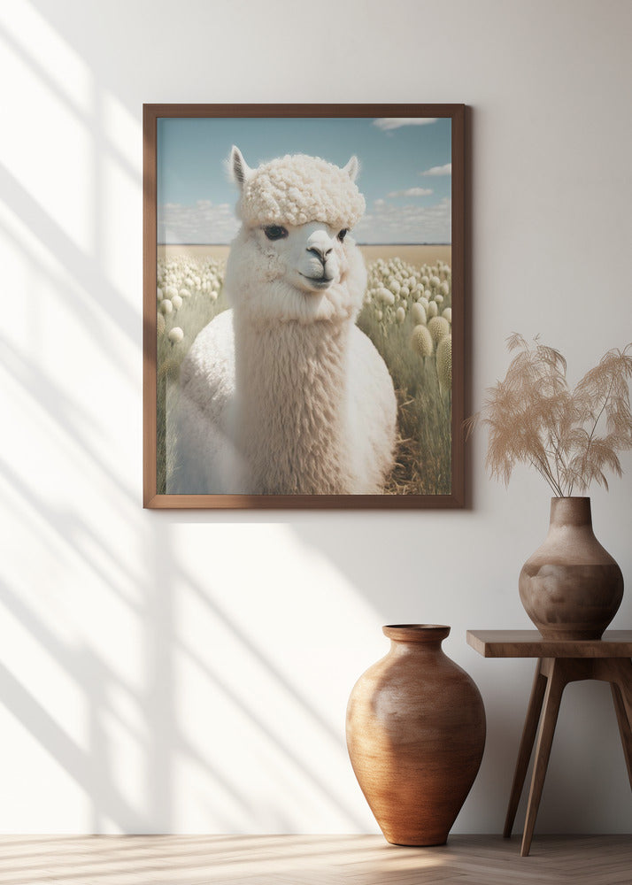 Cute Llama Poster