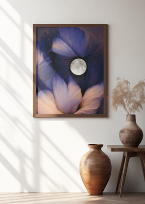 The Moon Flowers Poster