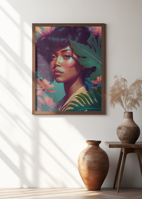 Hawaiian Beauty Poster