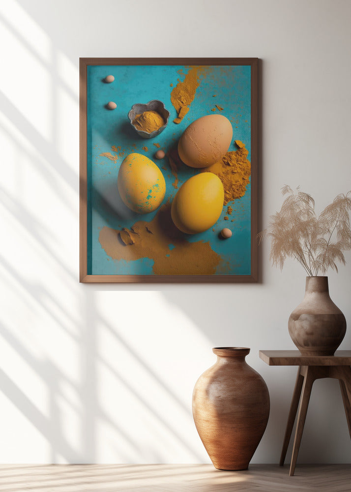 Three Eggs Poster