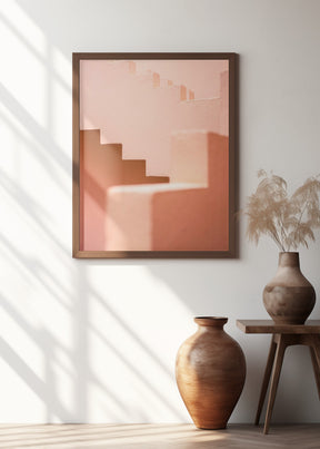 La Muralla Roja Pink Poster