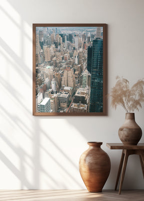 New York City from above Poster