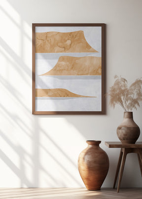 Abstract lake Powell view Poster