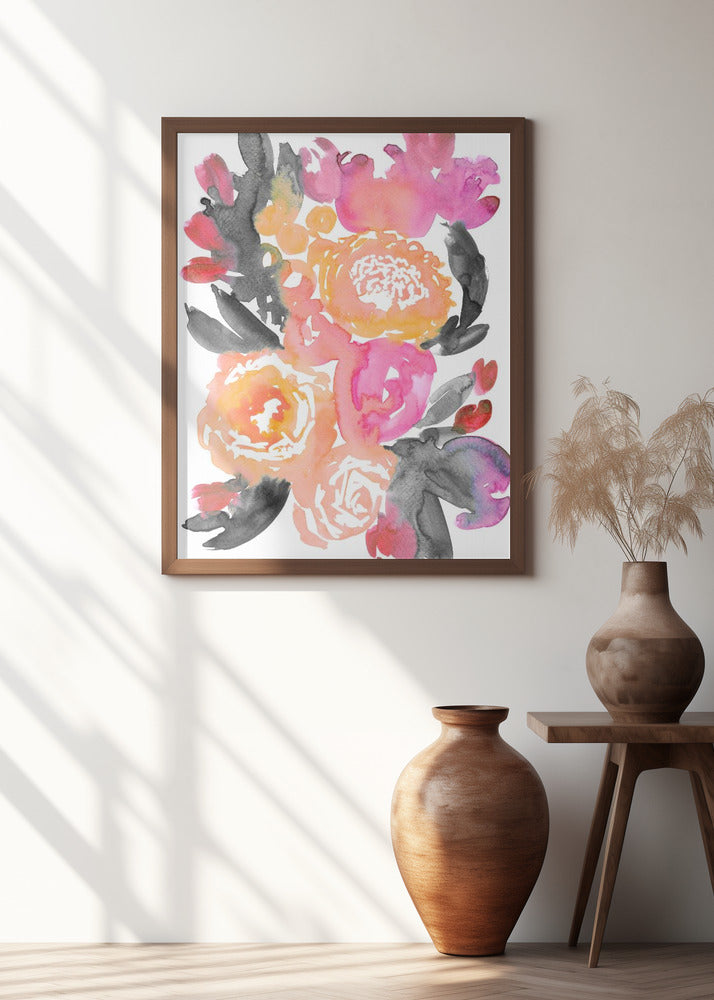 Olympe florals II Poster