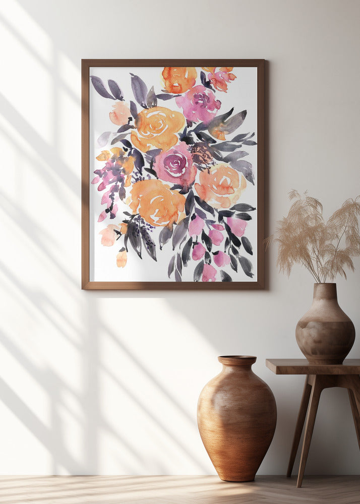 Paloma bouquet Poster