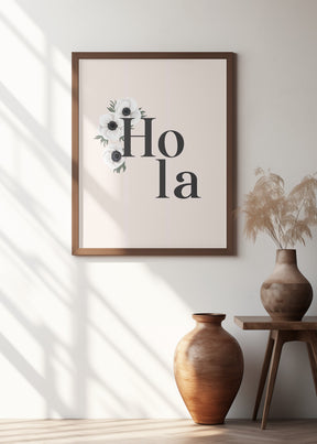 Anemone Hola IV Poster