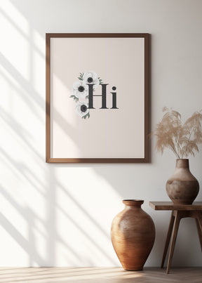 Anemone Hi Poster