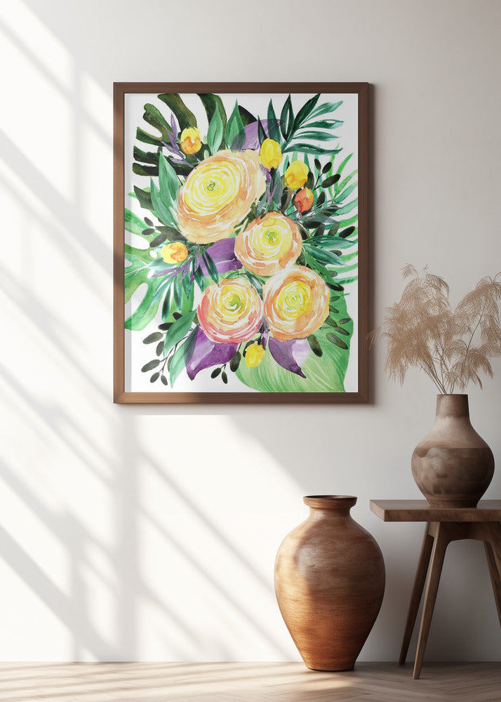 Lola tropical bouquet Poster