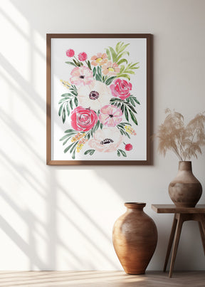 Mirja bouquet Poster