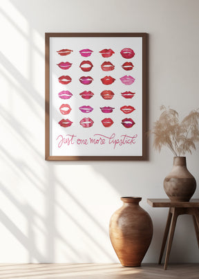 Just one more lipstick Poster