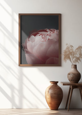 Moody blush peony II Poster