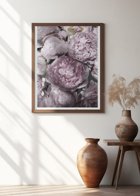 Life blooms everyday peonies Poster