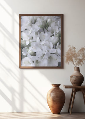 Distressed freesias IV Poster