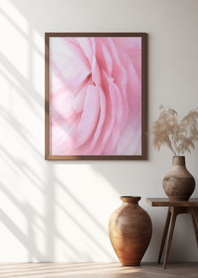 Soft pink petals Poster