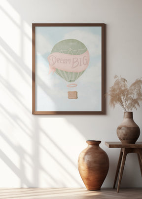 Dream Big Pink Poster