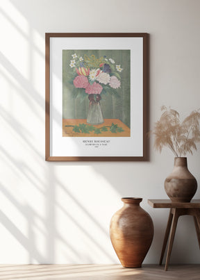 Flowers In a Vase Poster