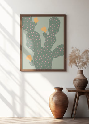 Cactus Green Poster