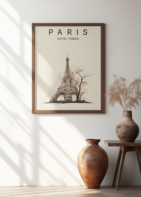 Paris Eiffel Tower Poster