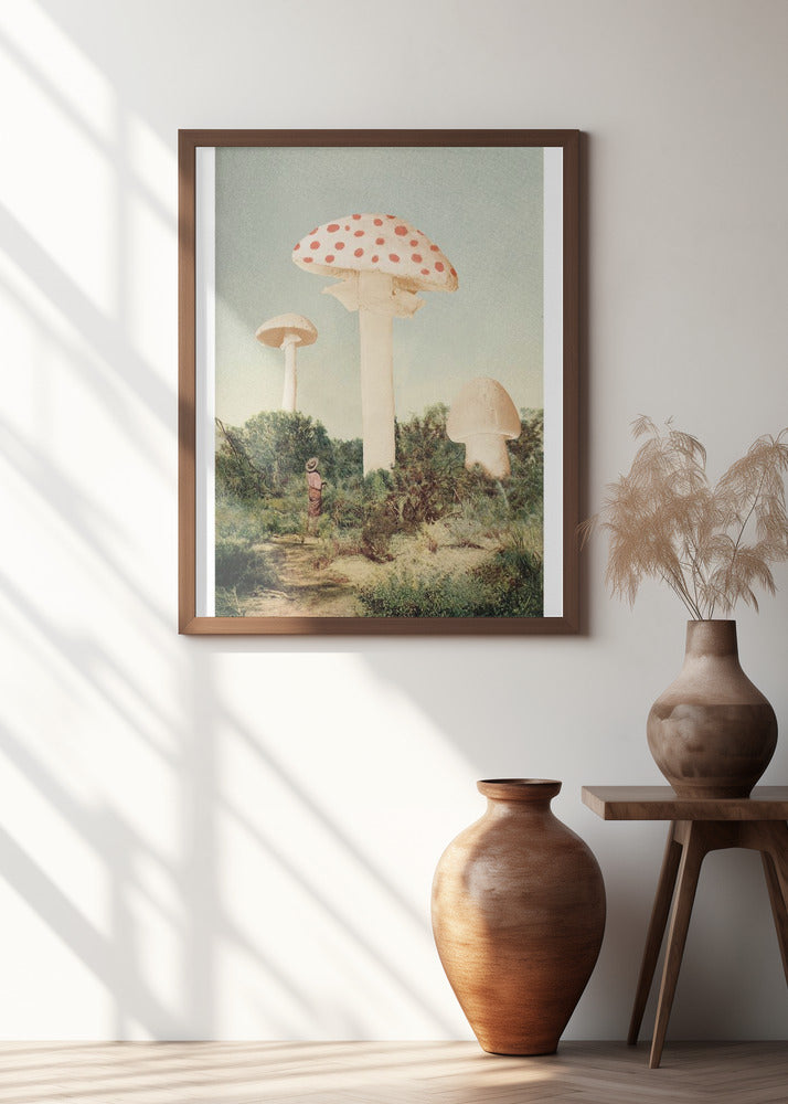 The Finest Giant Mushroom Poster