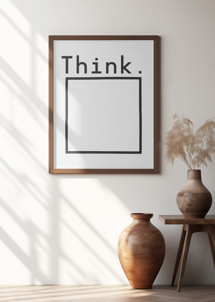 Think Poster