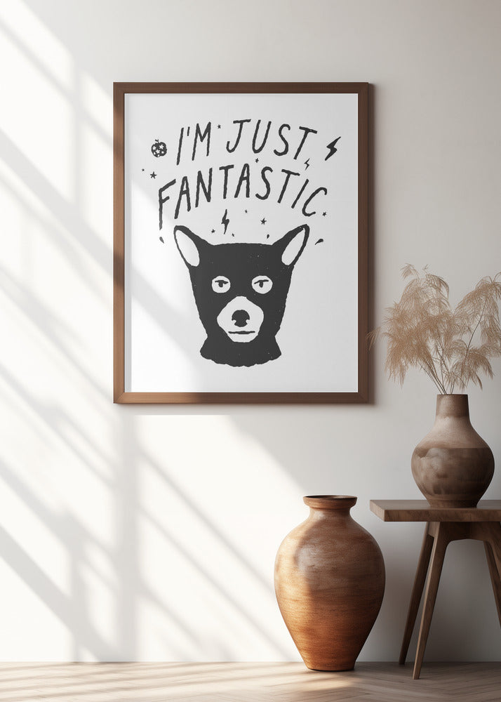 Im Just Fantastic Poster