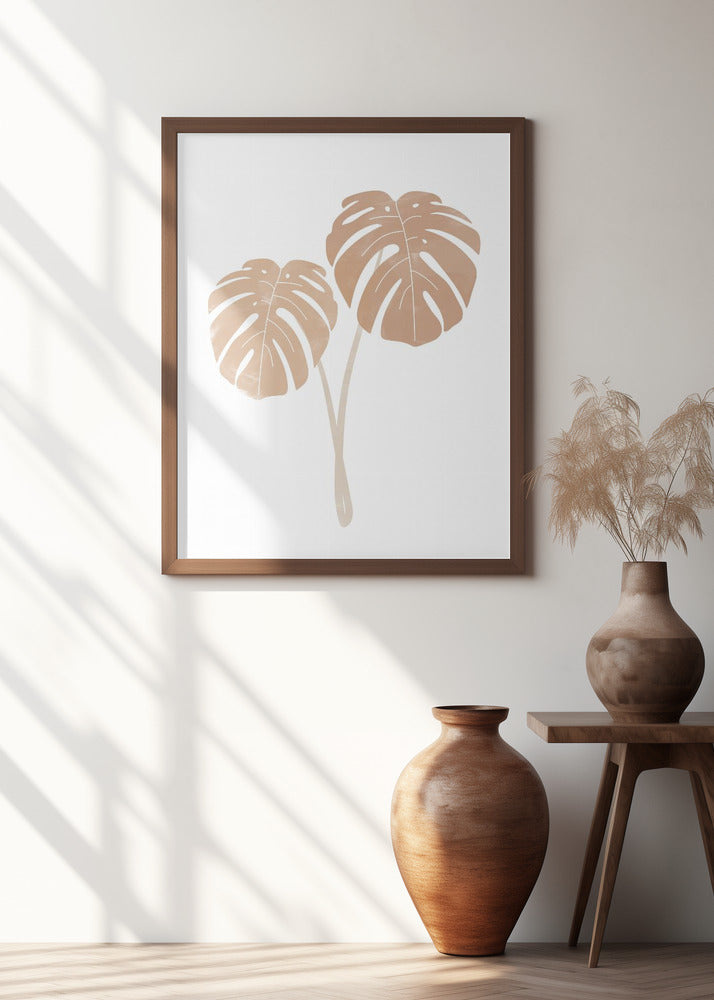 Monstera Plants Poster