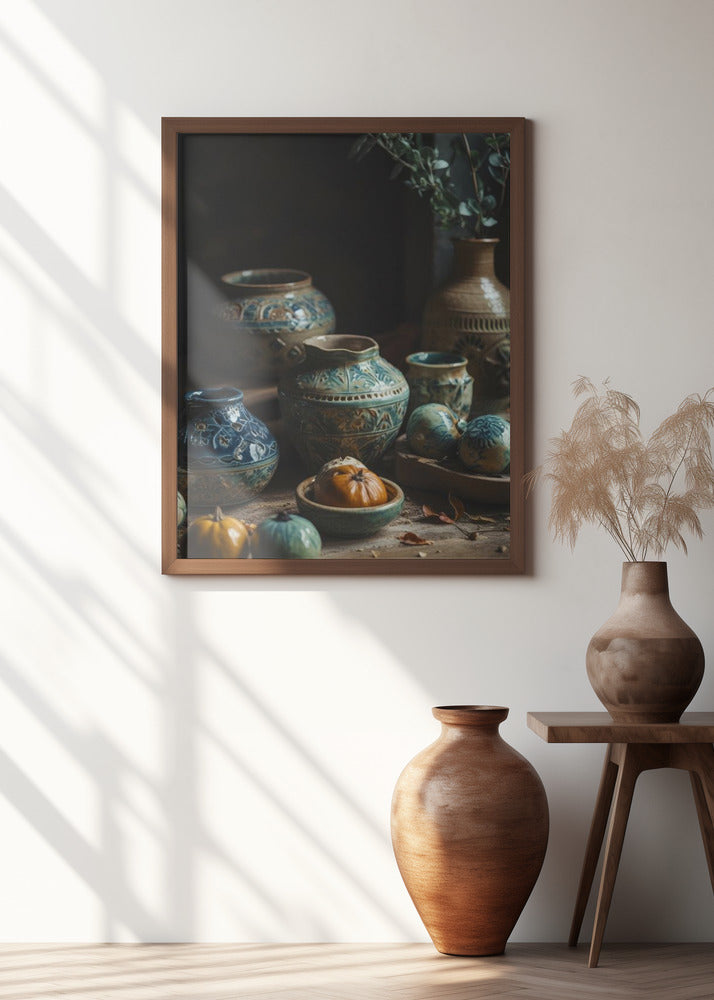 Moroccan Still Life No 2 Poster