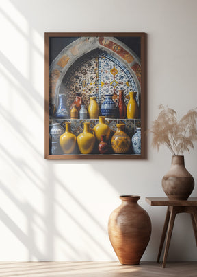 Moroccan Still Life No 6 Poster