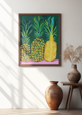 Pineapples Poster