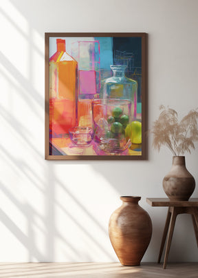 Neon Still Life No 2 Poster