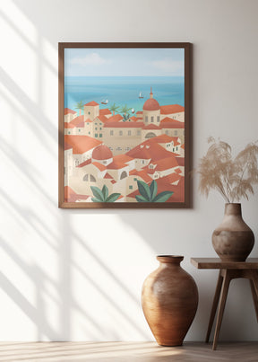 Dubrovnik Old Town Poster