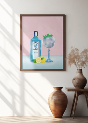 Gin Cocktail Poster