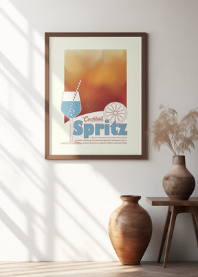 Aperol Spritz print Poster