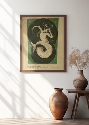 Capricorn print Poster