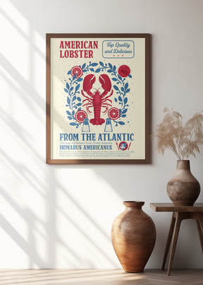 Lobster kitchen print Poster