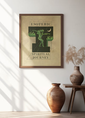 Esoteric dance print Poster