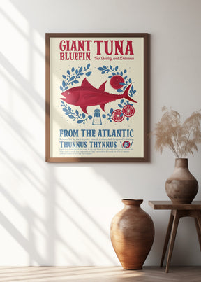 Tuna kitchen print Poster